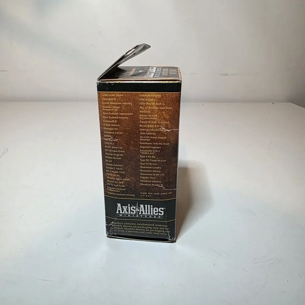 AXIS & ALLIES MINIATURE GAME: COUNTER OFFENSIVE 1941-1943 BOOSTER PACK WOC19848